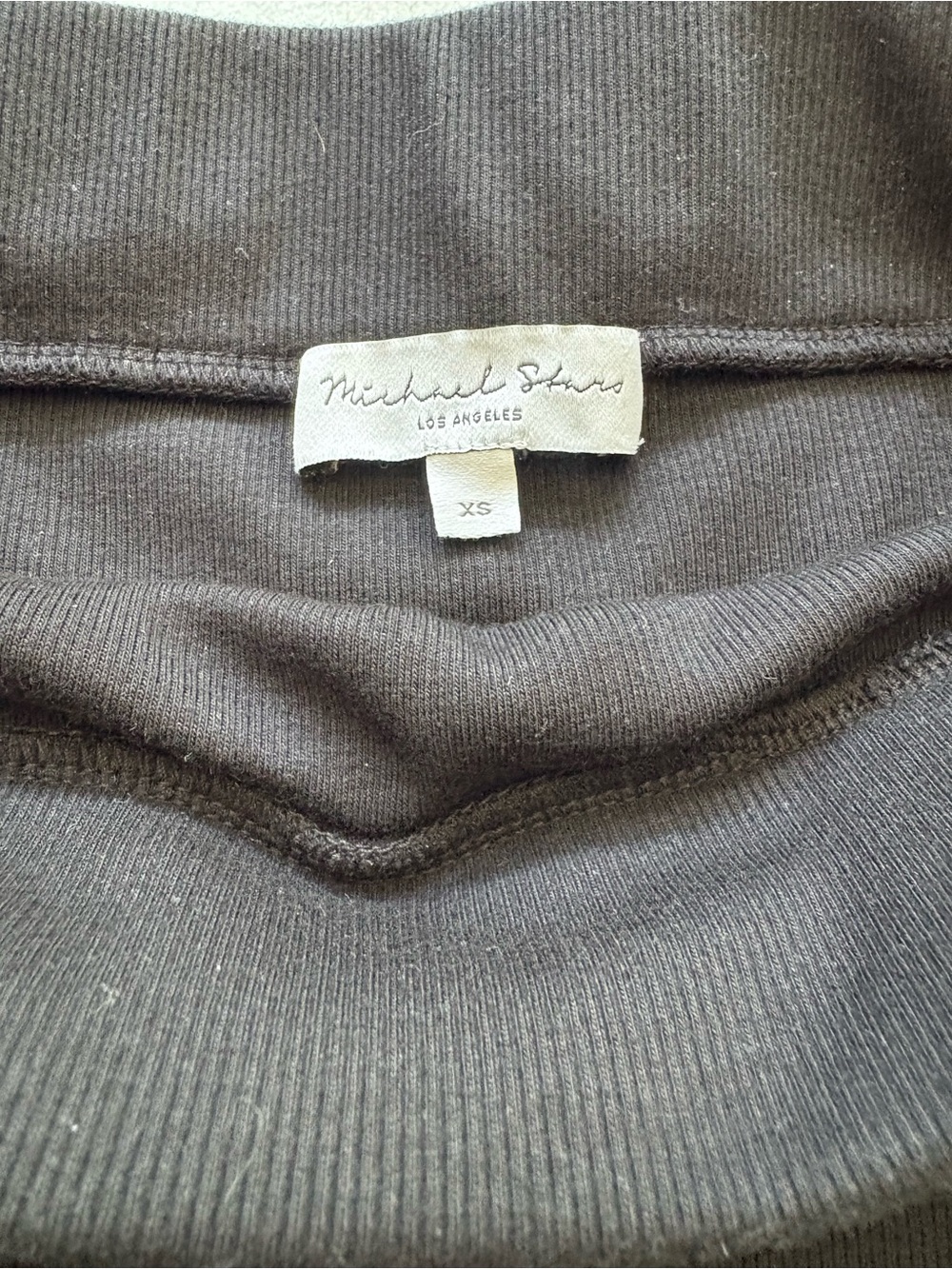 Michael Stars black Rae midi skirt - Picture 4 of 7
